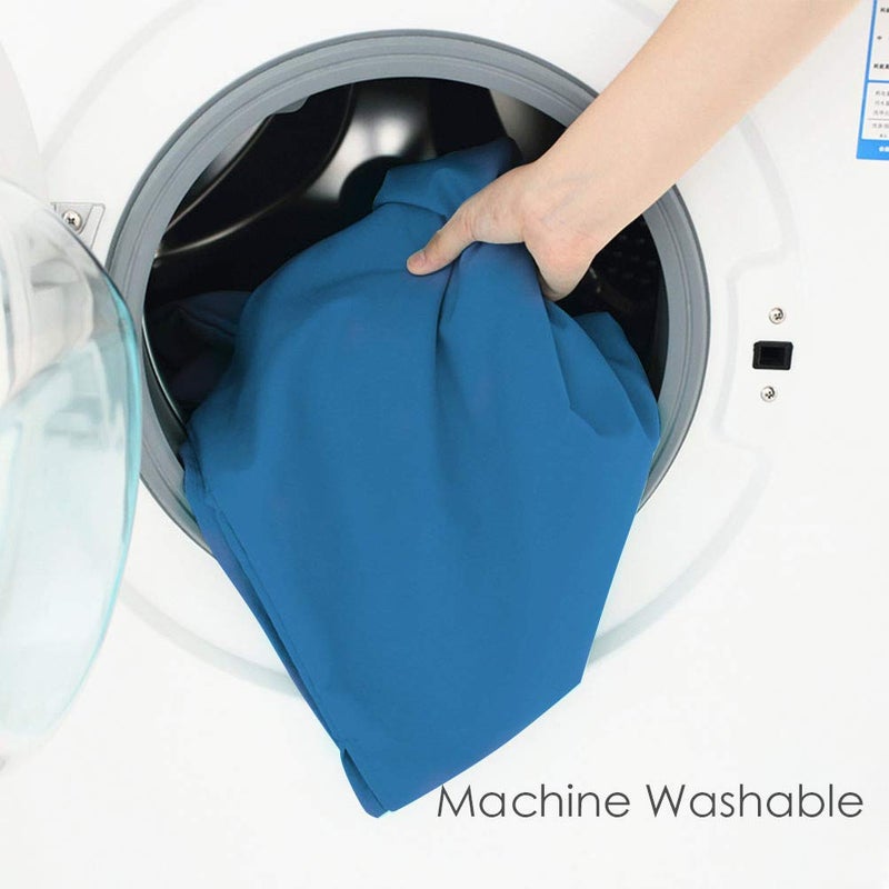 Mannice Sleeping Bag Liner Travel Camping Sheet Lightweight Hotel Compact Sleep Bag Sack (82.7 X 63 Inch, Blue) - Image 4